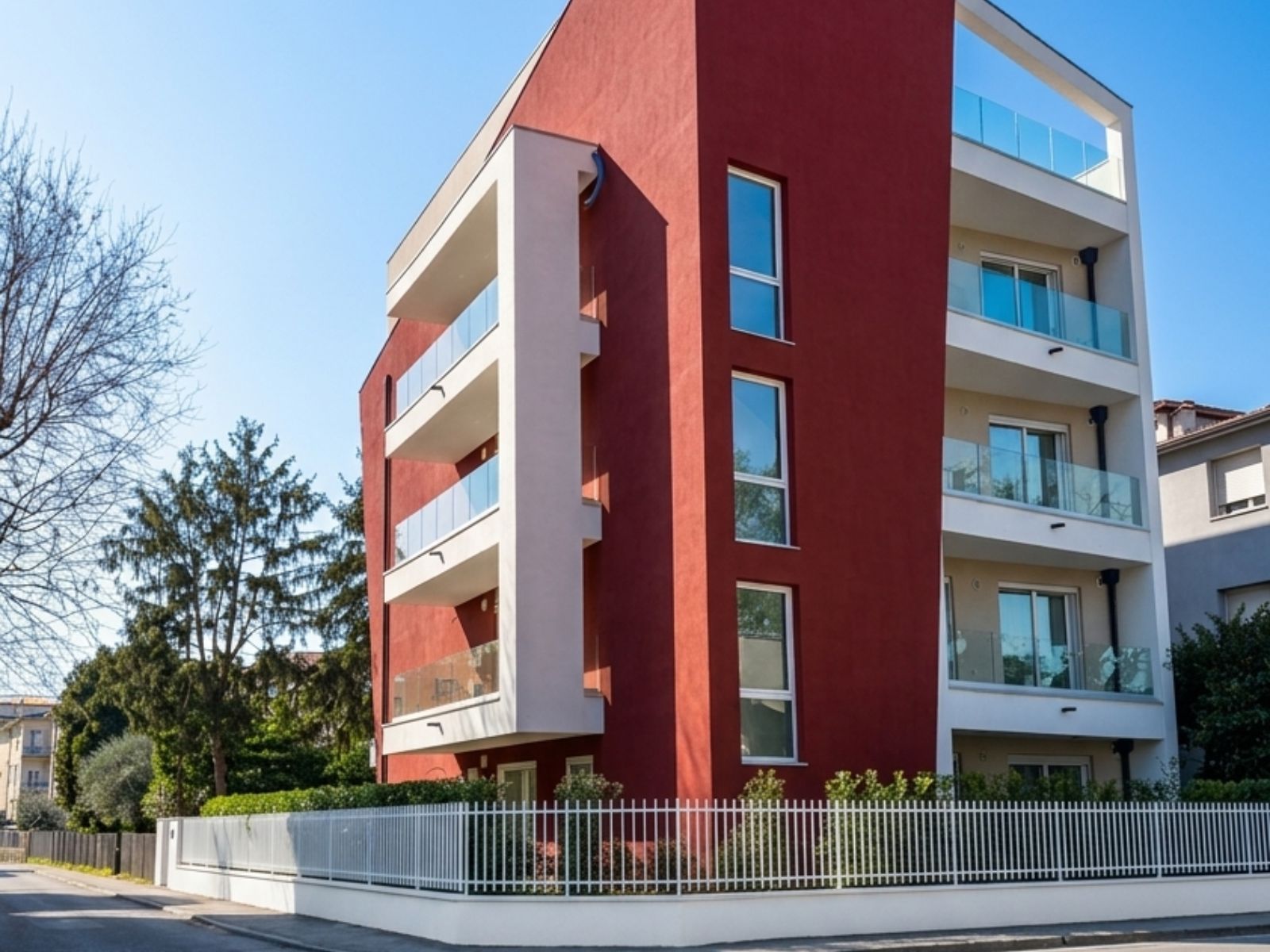 Padova - Residenze Falconetto in via Beltrame - Bioarchitettura